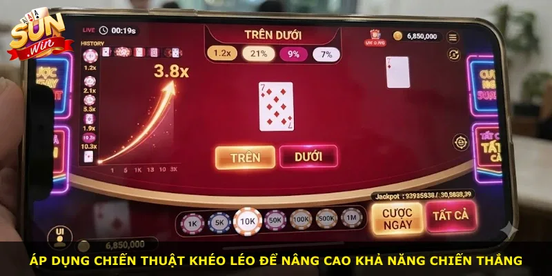 Áp dụng chiến thuật khéo léo để nâng cao khả năng chiến thắng
