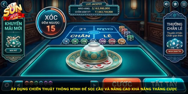 Áp dụng chiến thuật thông minh để soi cầu và nâng cao khả năng thắng cược