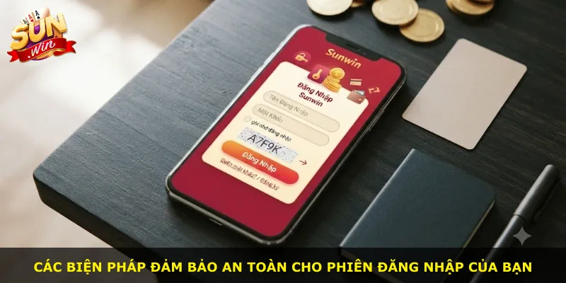 Các biện pháp đảm bảo an toàn cho phiên đăng nhập của bạn