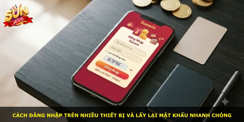 Cách đăng nhập trên nhiều thiết bị và lấy lại mật khẩu nhanh chóng