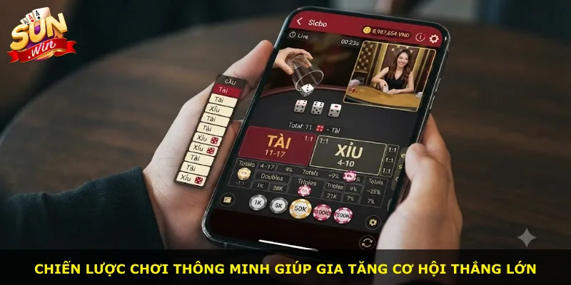 Chiến lược chơi thông minh giúp gia tăng cơ hội thắng lớn