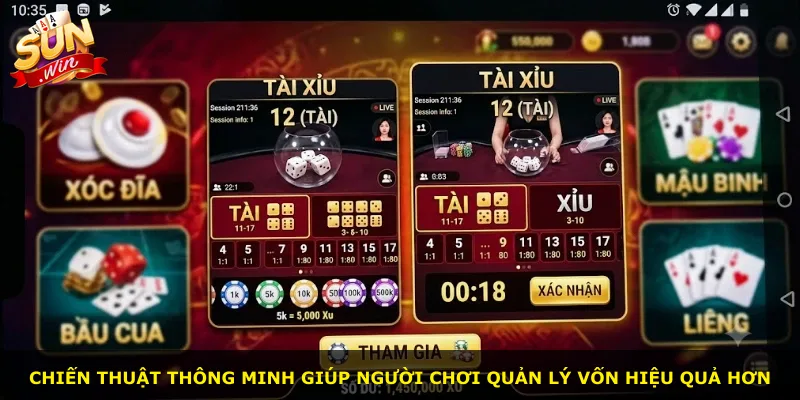 Chiến thuật thông minh giúp người chơi quản lý vốn hiệu quả hơn