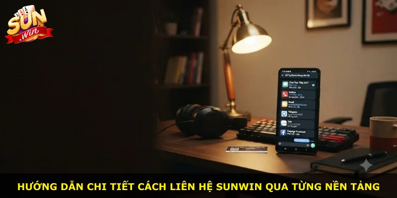Hướng dẫn chi tiết cách liên hệ Sunwin qua từng nền tảng