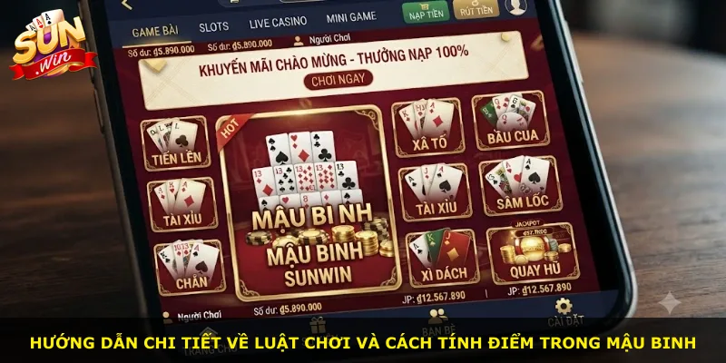 Hướng dẫn chi tiết về luật chơi và cách tính điểm trong Mậu Binh