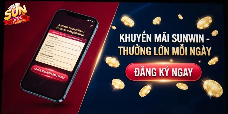 Khuyến Mãi Sunwin Cập Nhật Mới Nhất Dành Riêng Cho Thành Viên Cược Thủ