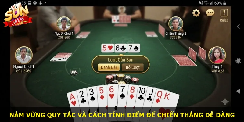 Nắm vững quy tắc và cách tính điểm để chiến thắng dễ dàng