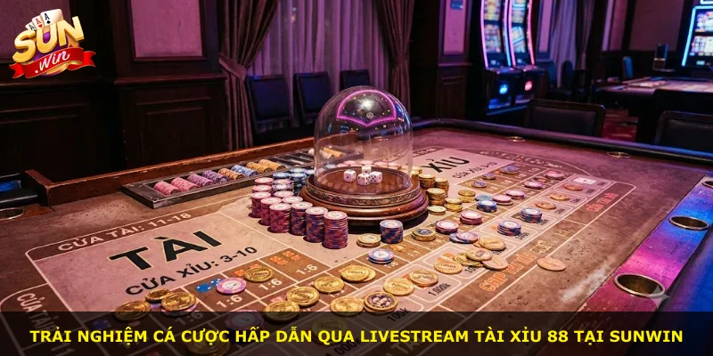 Trải nghiệm cá cược hấp dẫn qua livestream Tài Xỉu 88 tại Sunwin